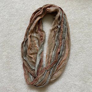 Neutral Toned Infinity Scarf